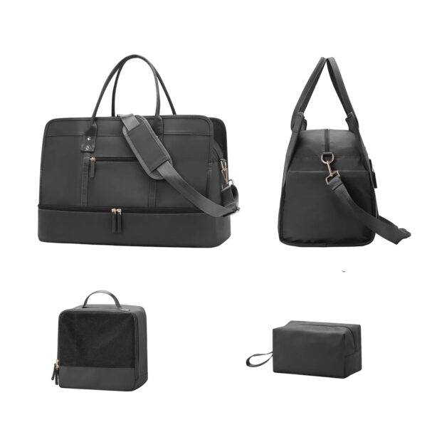 S13c3e6a90c594779bfa4049ba2b0f710x_386b99b4-321b-4ab5-9a39-c7104b3eb721.jpg Luggage Travel Bag with Clothes and Toiletry Bag (Black)