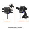 V186-MB-WCS-02-27435-04.jpg NNEDSZ mbeat Gorilla Power 10W Wireless Car Charger With 2.4A USB Charging, Air Vent Clip & Windshield Stand