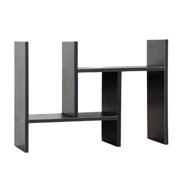 c61d0a11f4f64f43f65b3ec6a5cb8c99-Photoroom.png-Photoroom.png Adjustable Wood Bookshelf: Classic Desk Organizer & Storage Rack