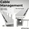 large-gaming-desk-with-pegboard-and-cable-management-2050816.jpg Large Gaming Desk with Pegboard and Cable Management