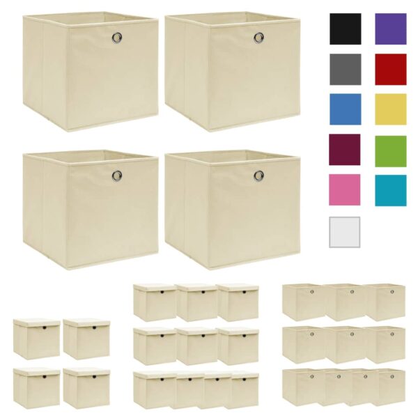 v_3002808_en.jpg vidaXL Storage Box Decorative Foldable Storage Chest Organizer Pack Box Fabric